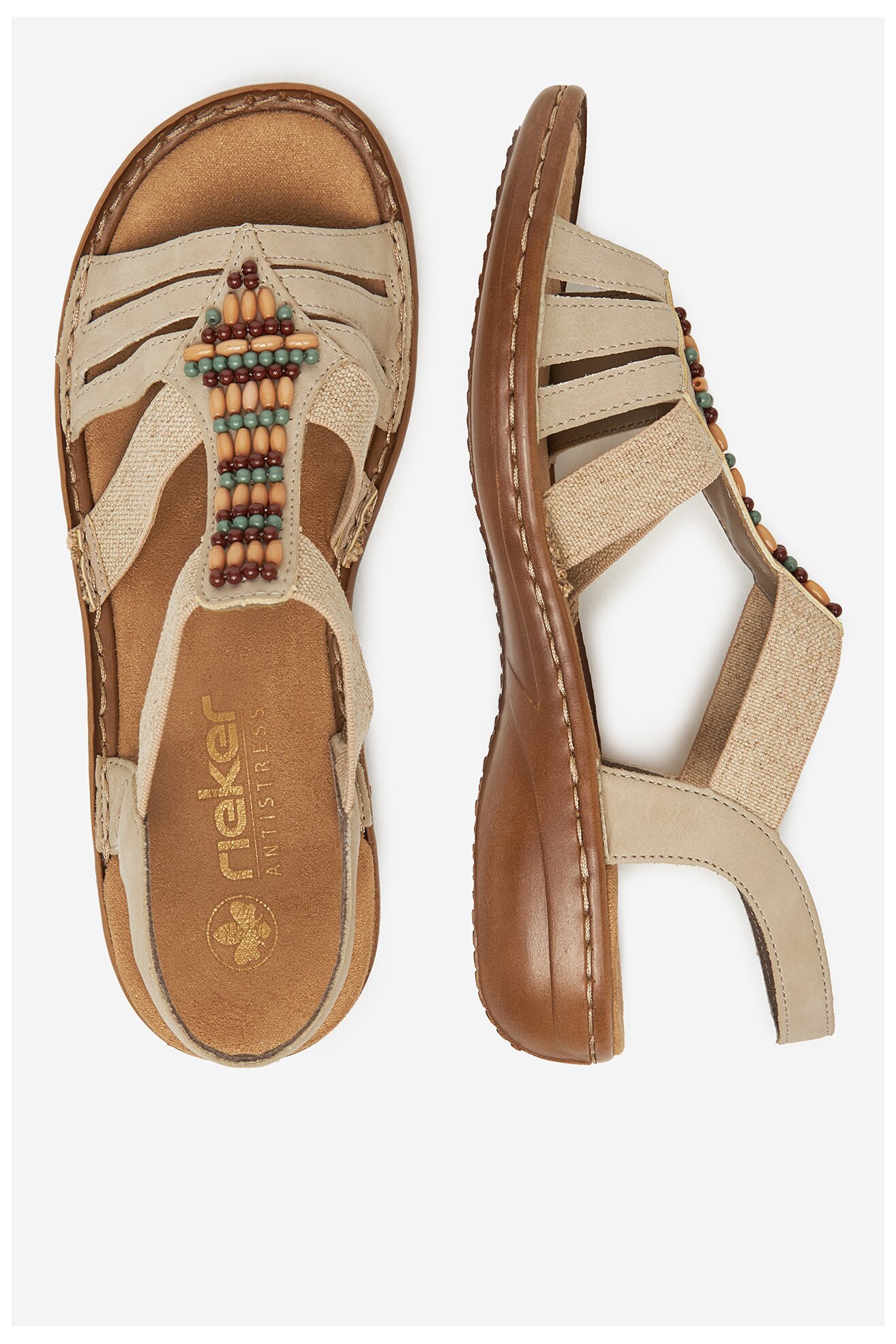 Сандали Rieker 60851-62 БЕЖОВ