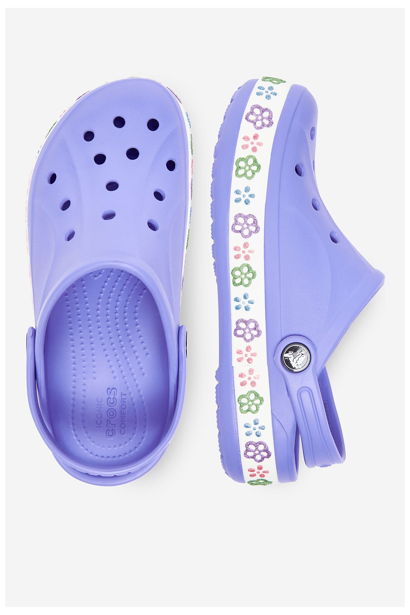 Șlapi pentru bazin Crocs BAYABAND CLOG K 211302-5PY MOV