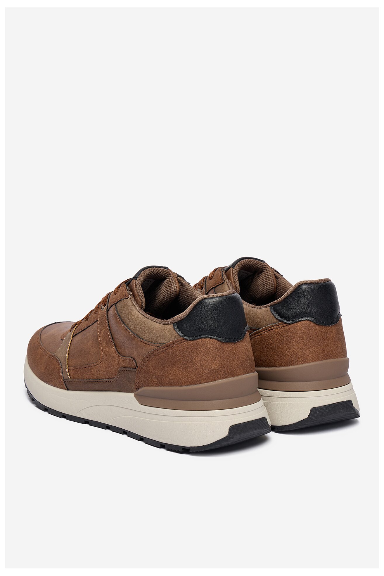 Sneakers Lanetti CEO-REUS-01 Brązowy