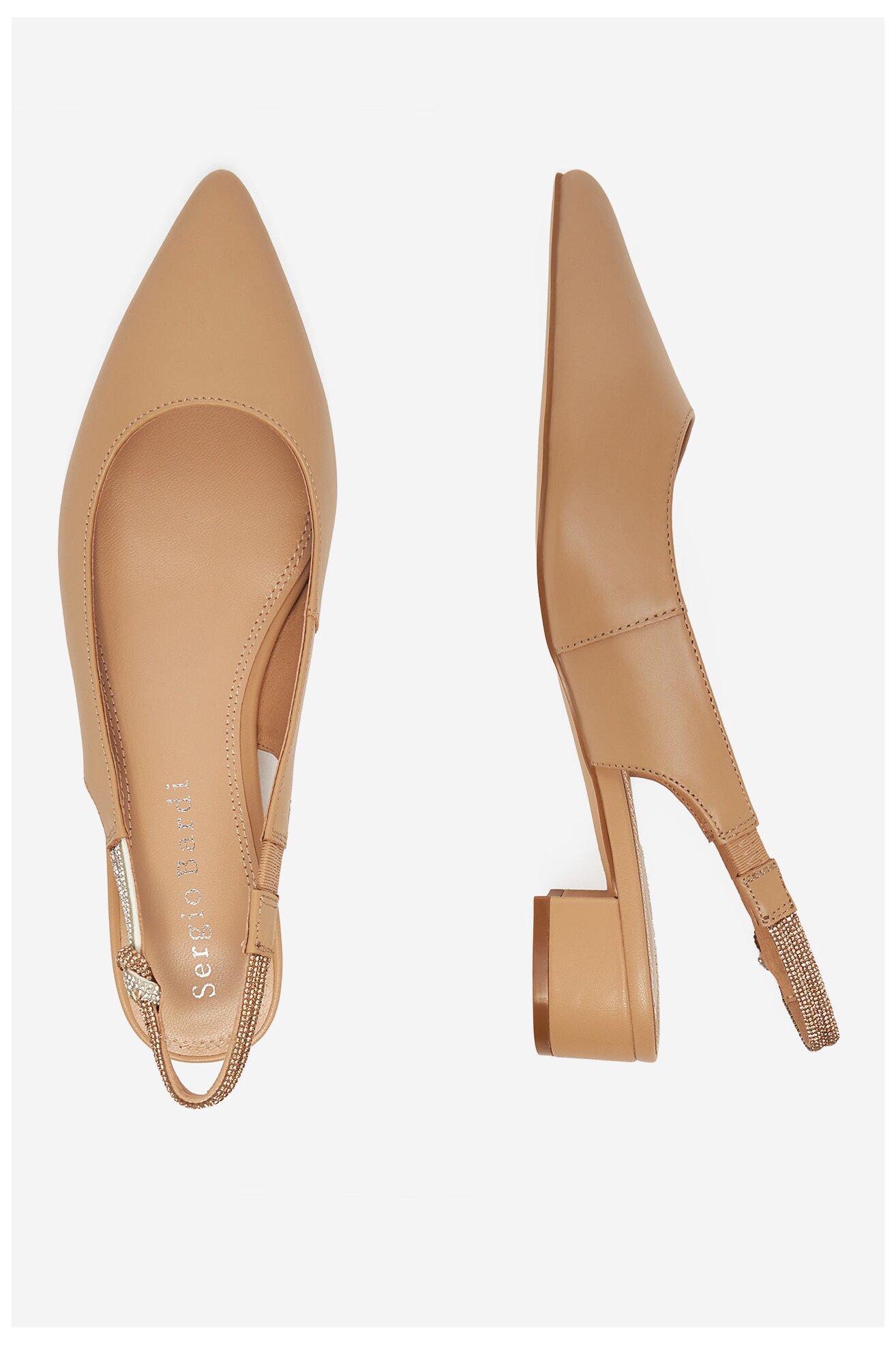 Lodičky Sergio Bardi WYL4138-1Z-SB BÉŽOVÁ