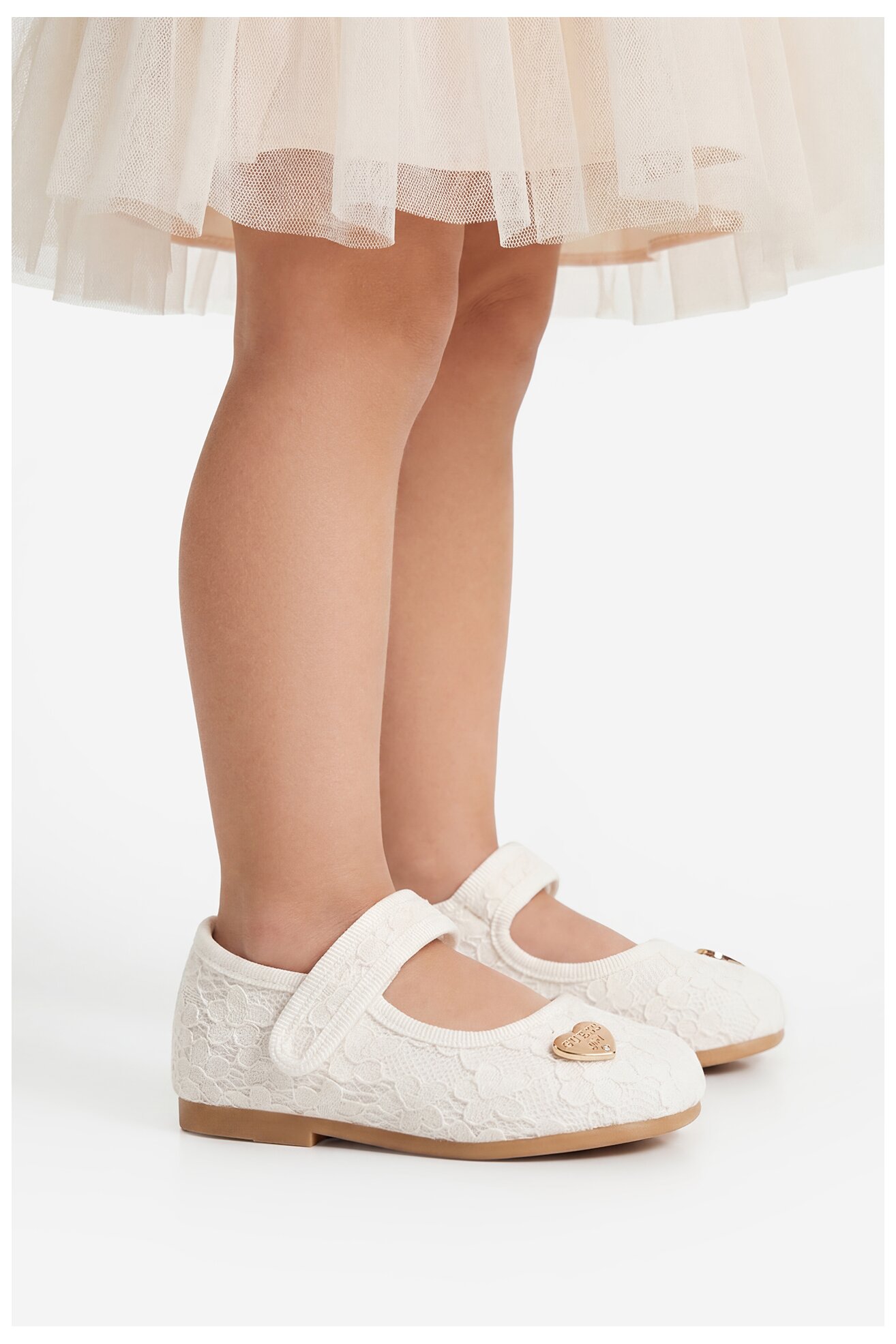 Baleriny GUESS CEO-CM250801-2 Biały