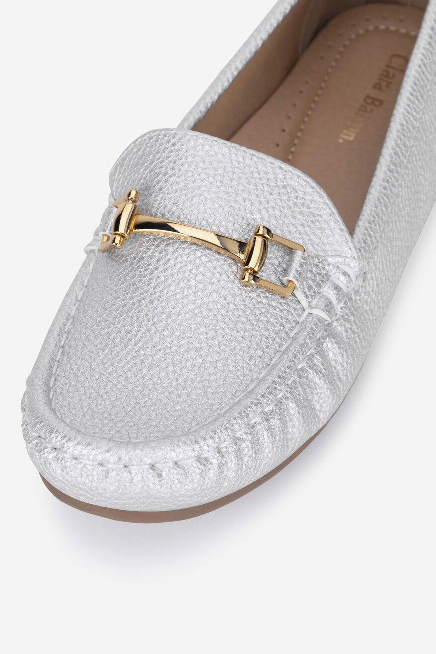 Mocasini Clara Barson ARGINTIU - 5905588614630