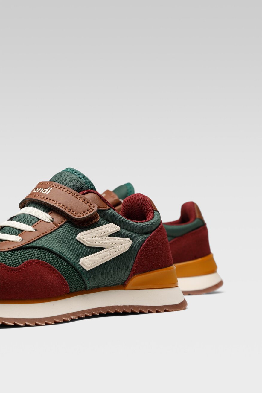 Sprandi - Obuwie sportowe zielone na rzep - 5903698939896