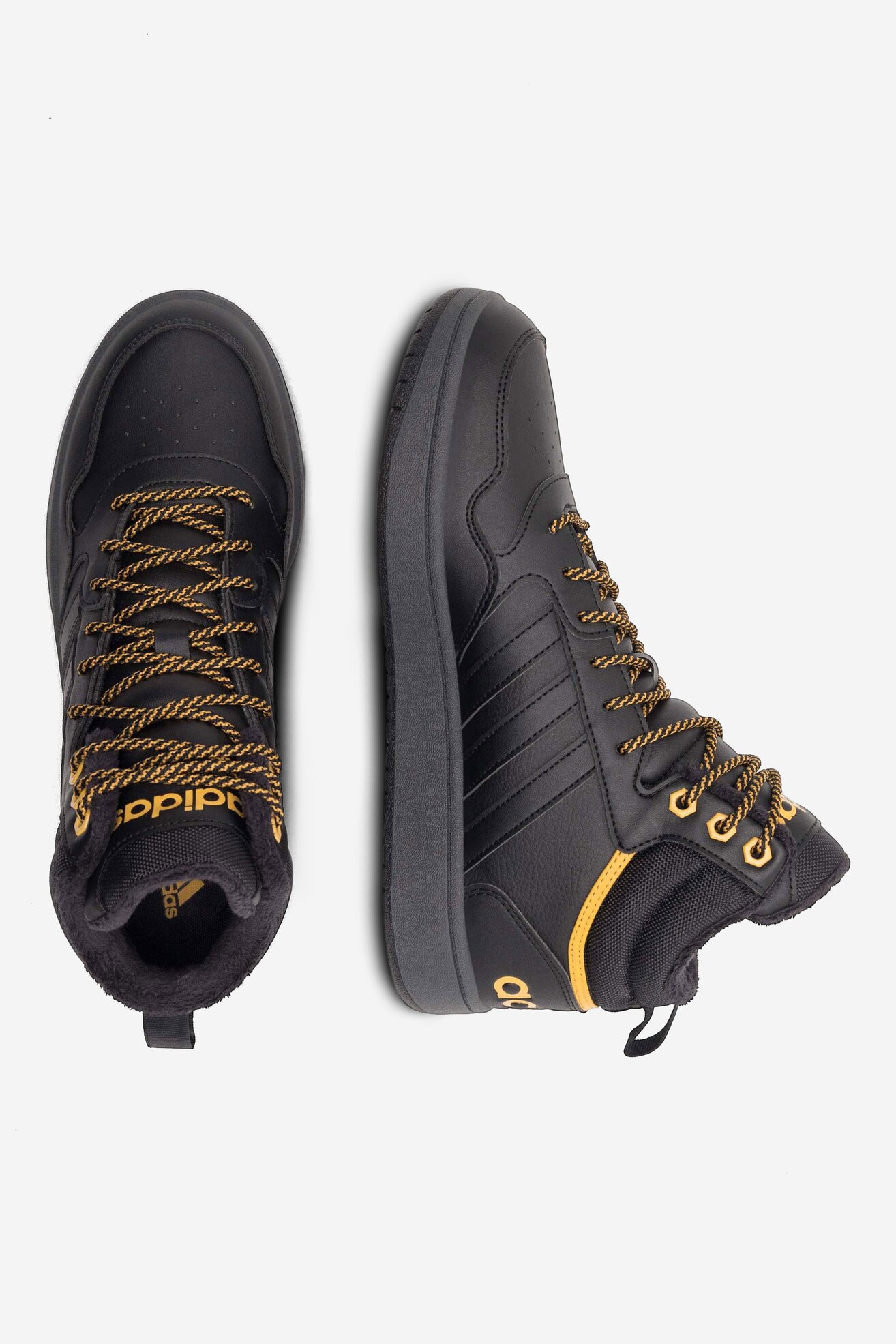 Кросівки спортивні adidas HOOPS 3.0 MID WINTER IG7928 ЧОРНИЙ