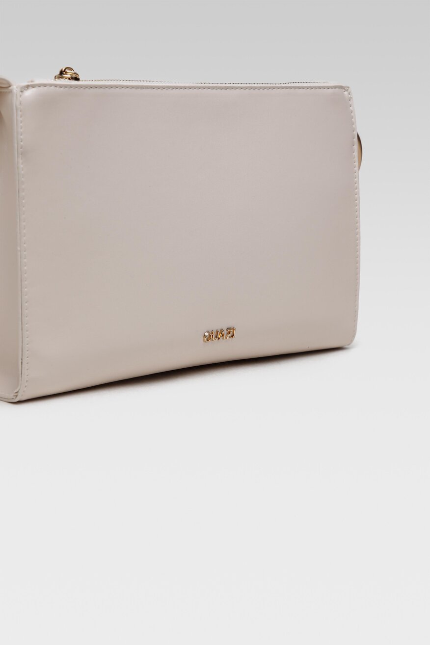 
                Quazi - Torebka bagietka pastelowa beżowa - 5904248188269