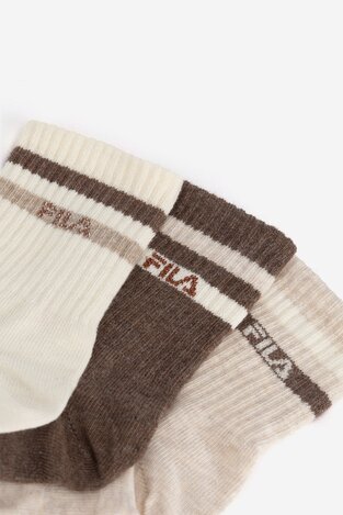 Шкарпетка Fila F8207-AW24 (3-PACK) КРЕМОВИЙ