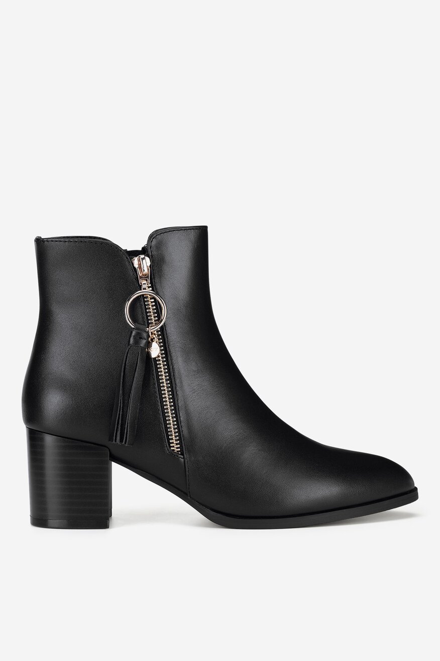 Mexx - Botki skórzane - 5905588888093