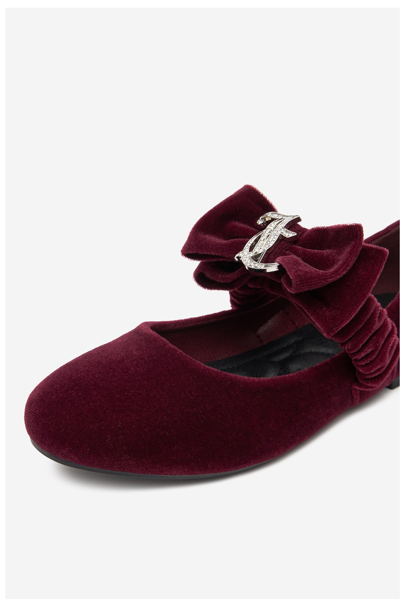 Baleriny Juicy Couture CEO-CS6515-01 Bordowy