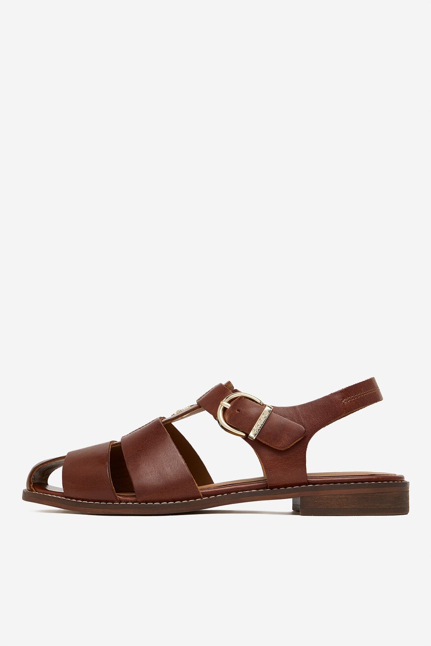 
                Beverly Hills Polo Club - Sandały skórzane - 5906751937822