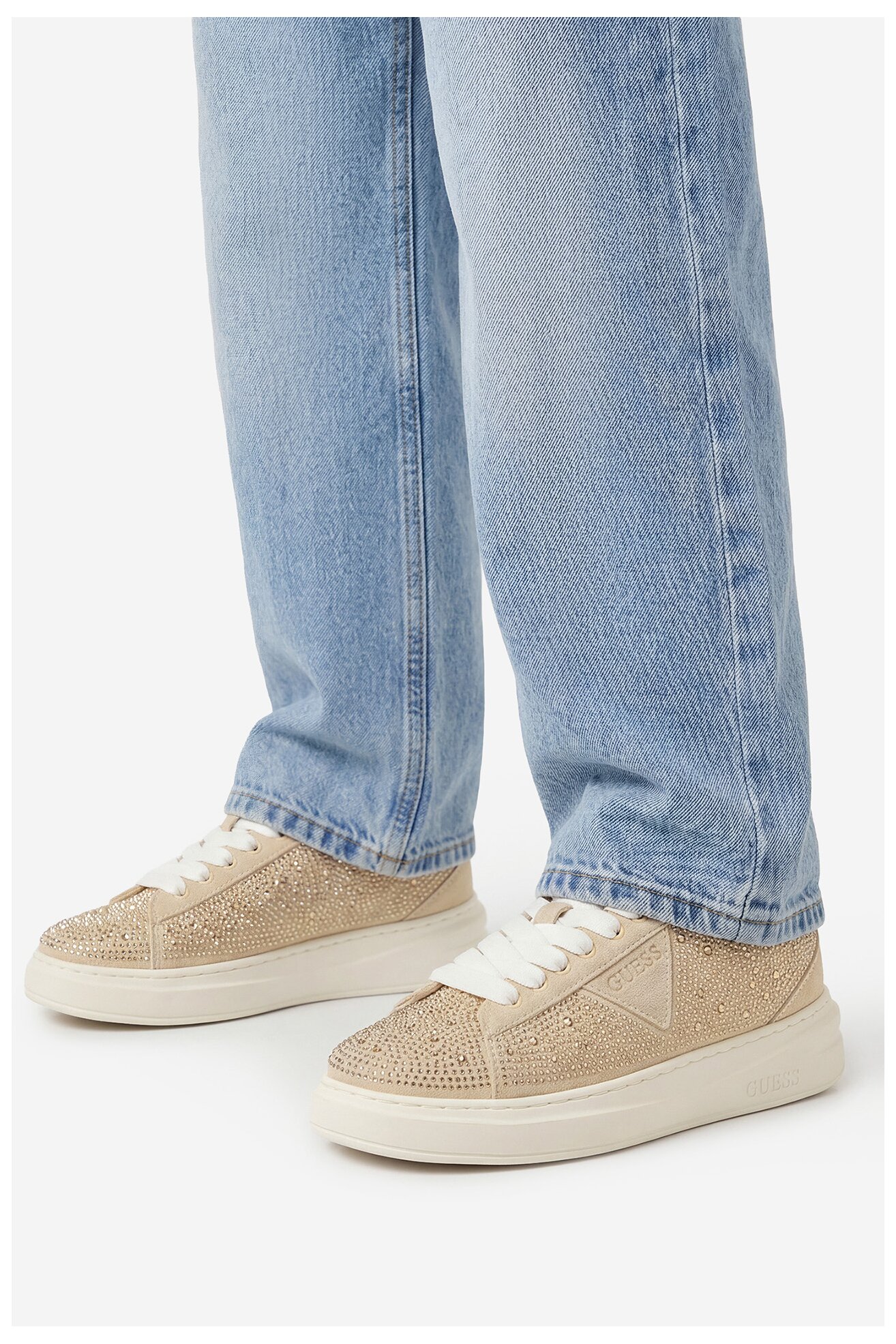 Sneakers GUESS EO-25KC1006 Beżowy jasny