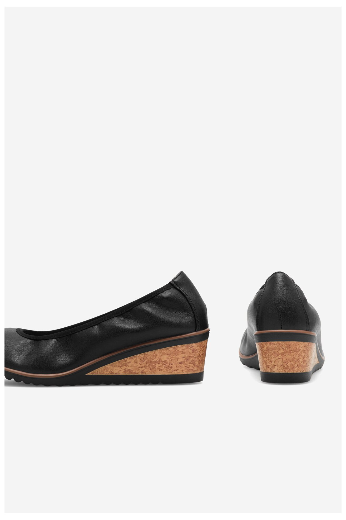 Напівчеревик Clara Barson WYL3397-1 ЧОРНИЙ