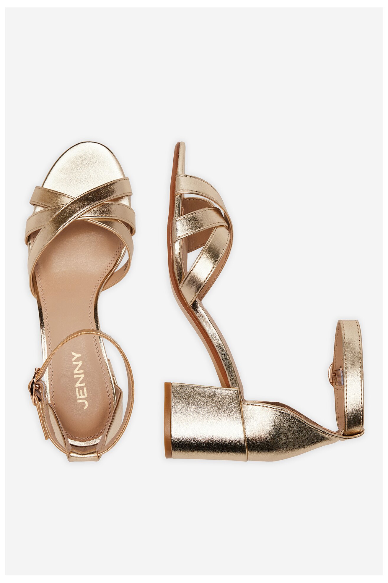 Сандали Jenny S4SH1725 ЗЛАТИСТ