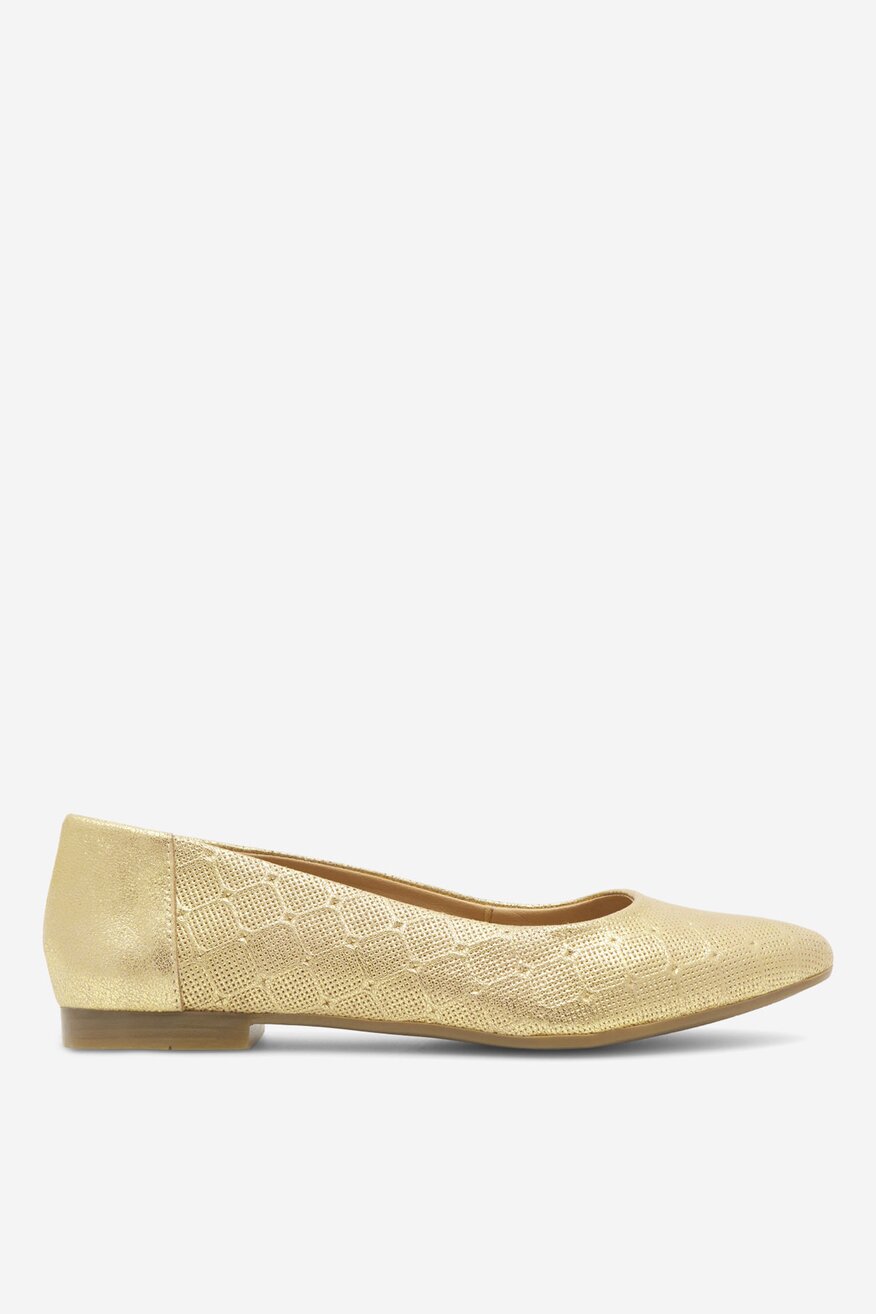 
                Lasocki - Baleriny skórzane - 5905588370529