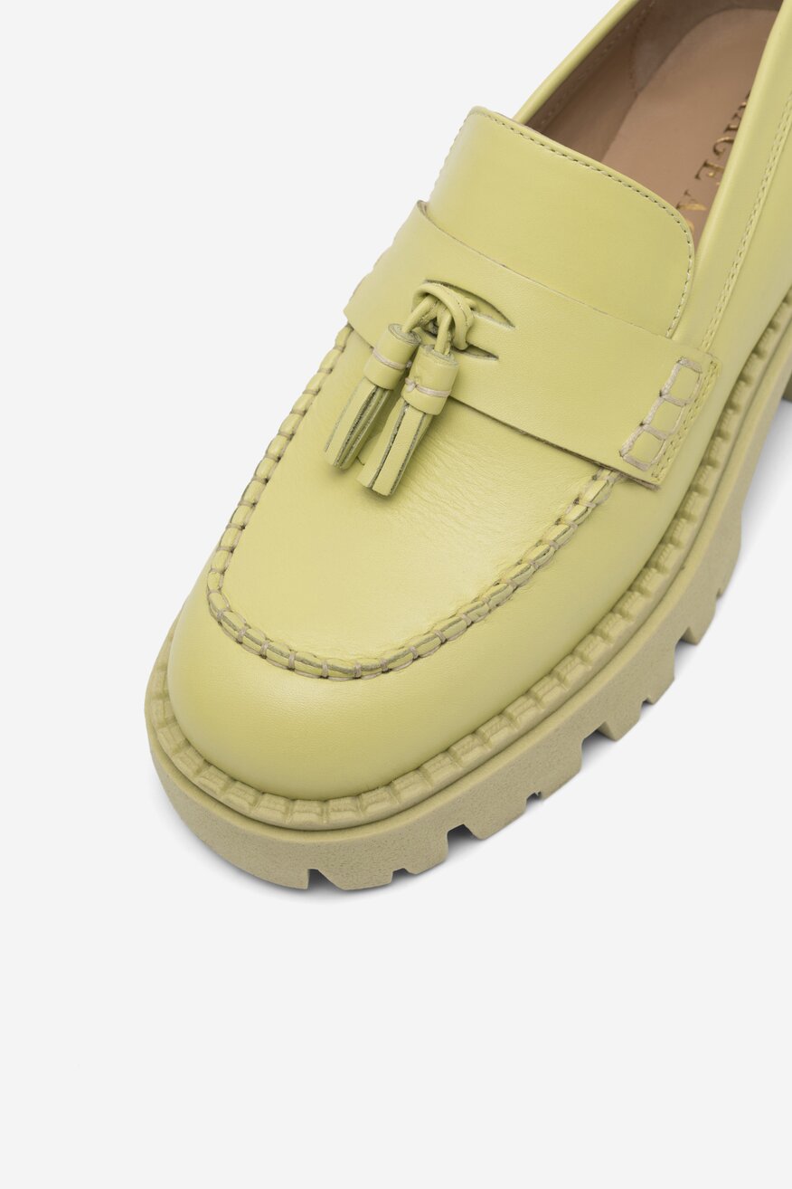 
                RAGE AGE - Mokasyny skórzane - 5904862669328