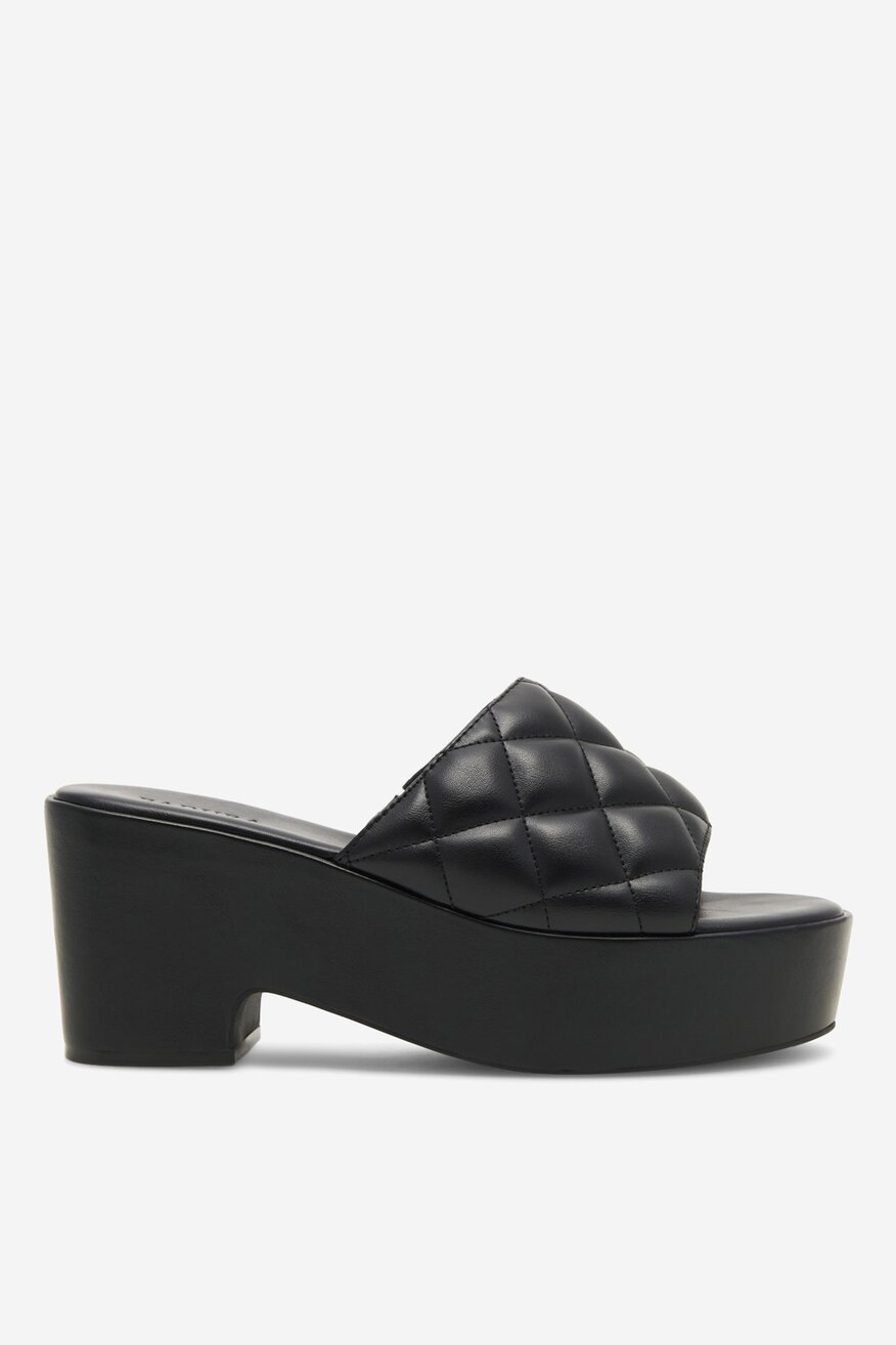 Badura - Klapki na platformie - 5905588380801