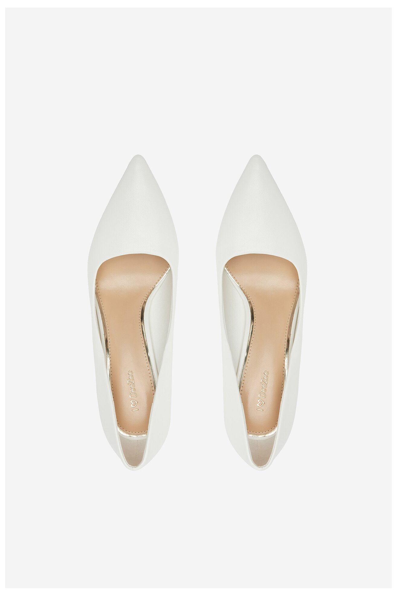 Czółenka DeeZee BK-2628 Biały