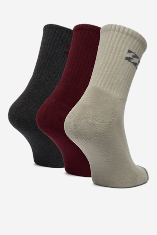 Шкарпетка BILLABONG CEO_BR_BILLA_3061_W_AW25 (3 PACK) ОЛИВКОВИЙ