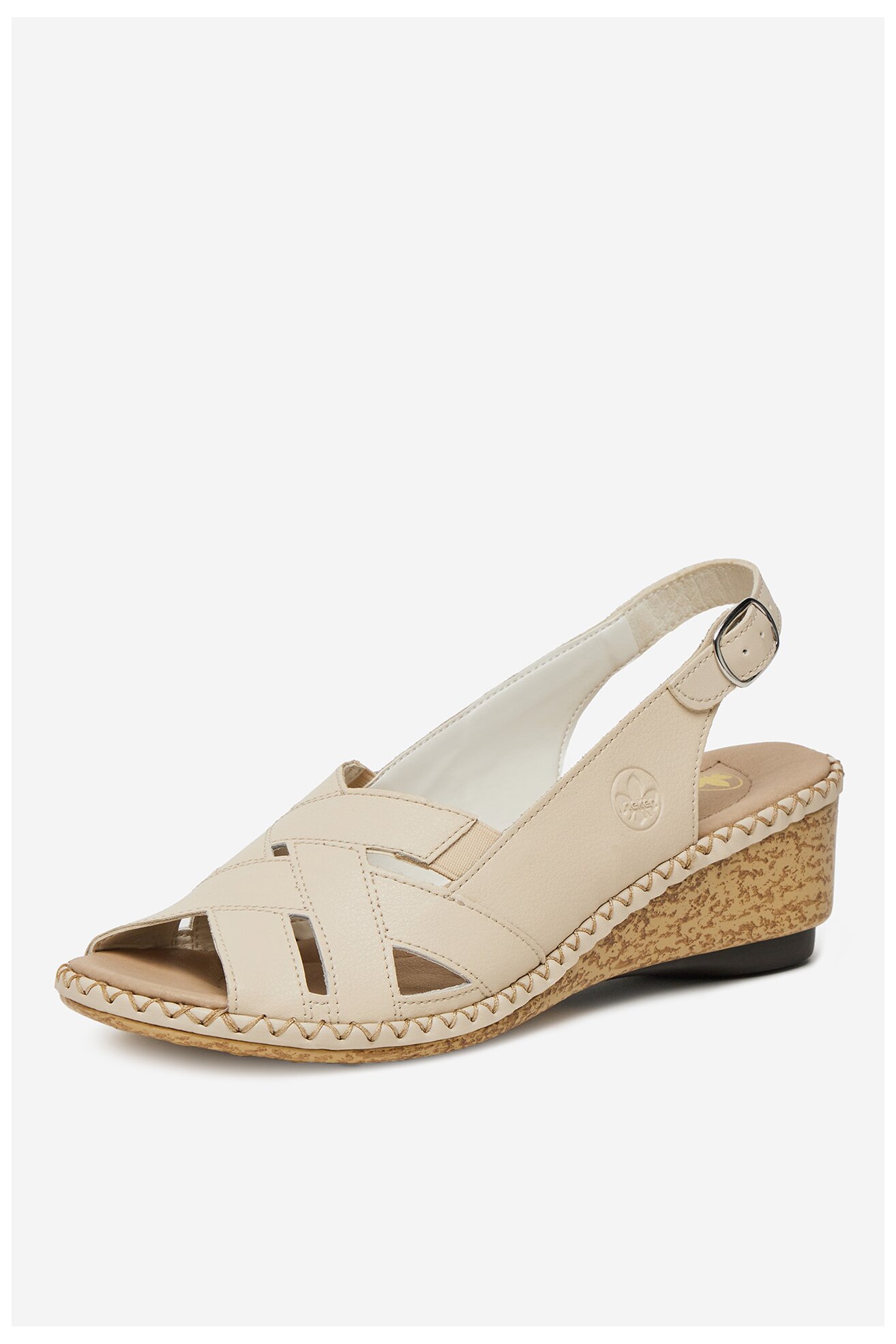 Szandál Rieker 66189-60 VILÁGOSBÉZS