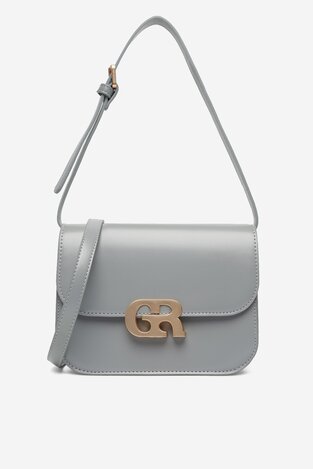 Сумка З Ремінцем Gino Rossi EO-EQ44A СВІТЛО-СІРИЙ