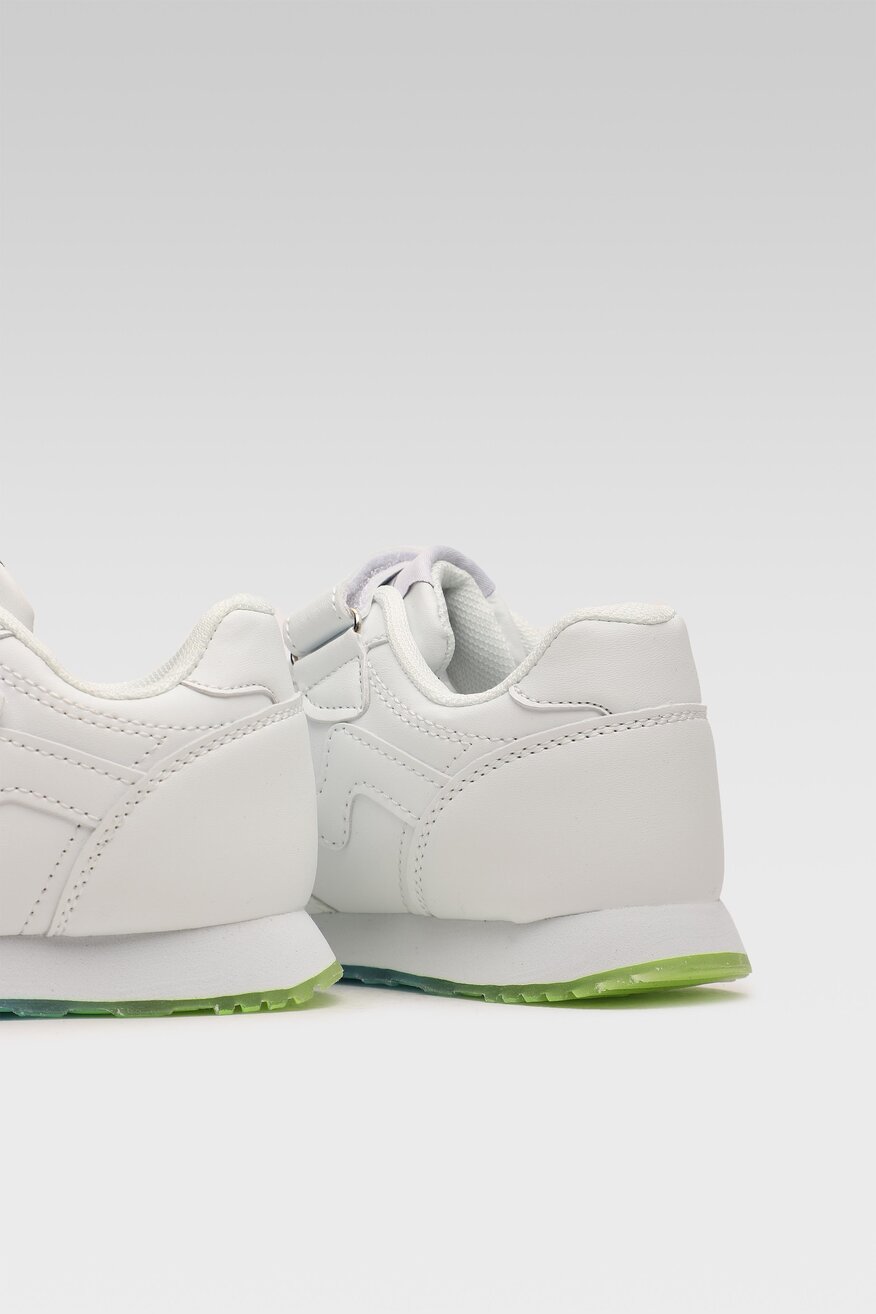 Sprandi - Obuwie sportowe pastelowe białe - 5903698907253