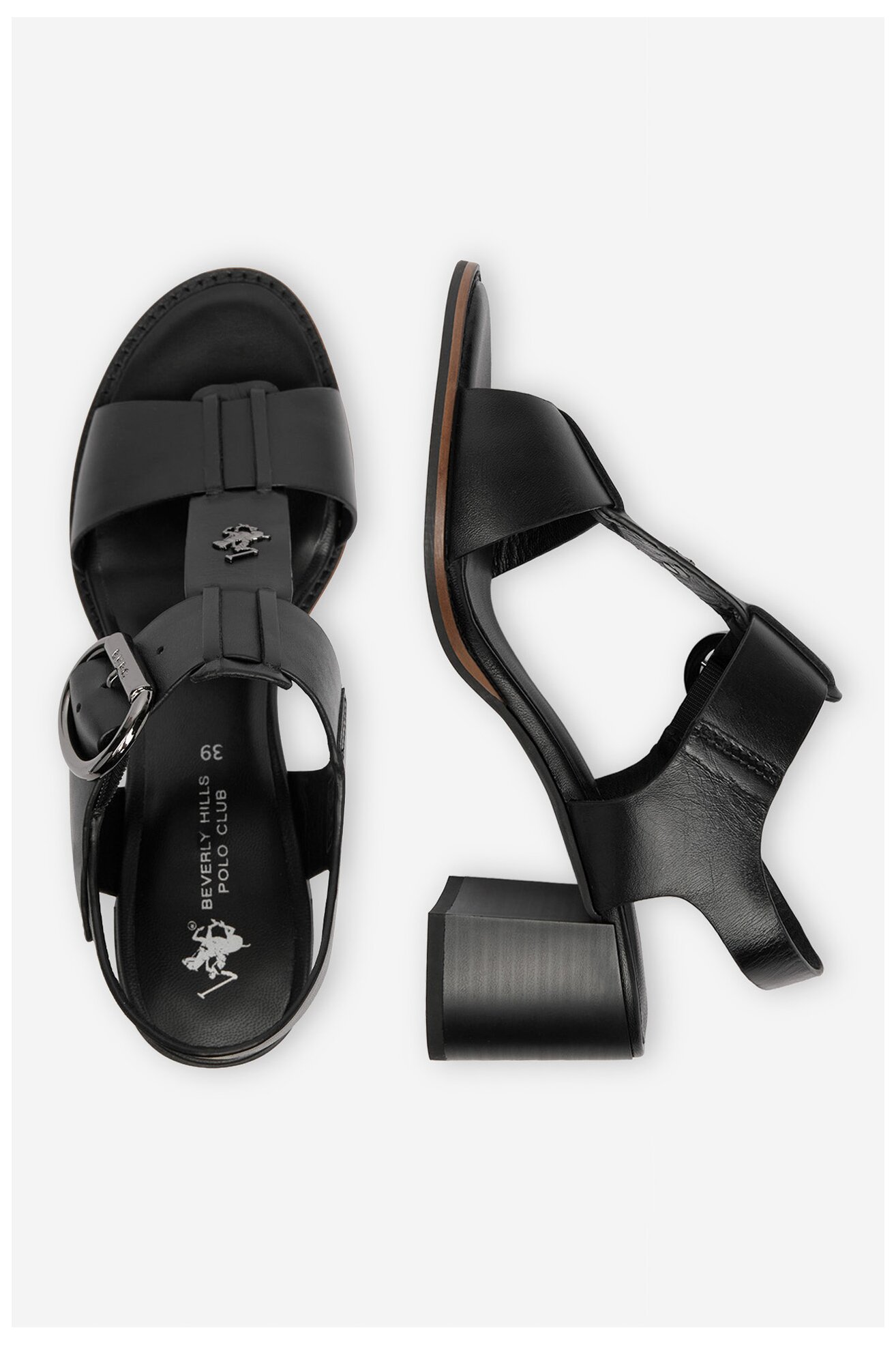 Sandały Beverly Hills Polo Club EO-WB-ISOLDE-09 Czarny