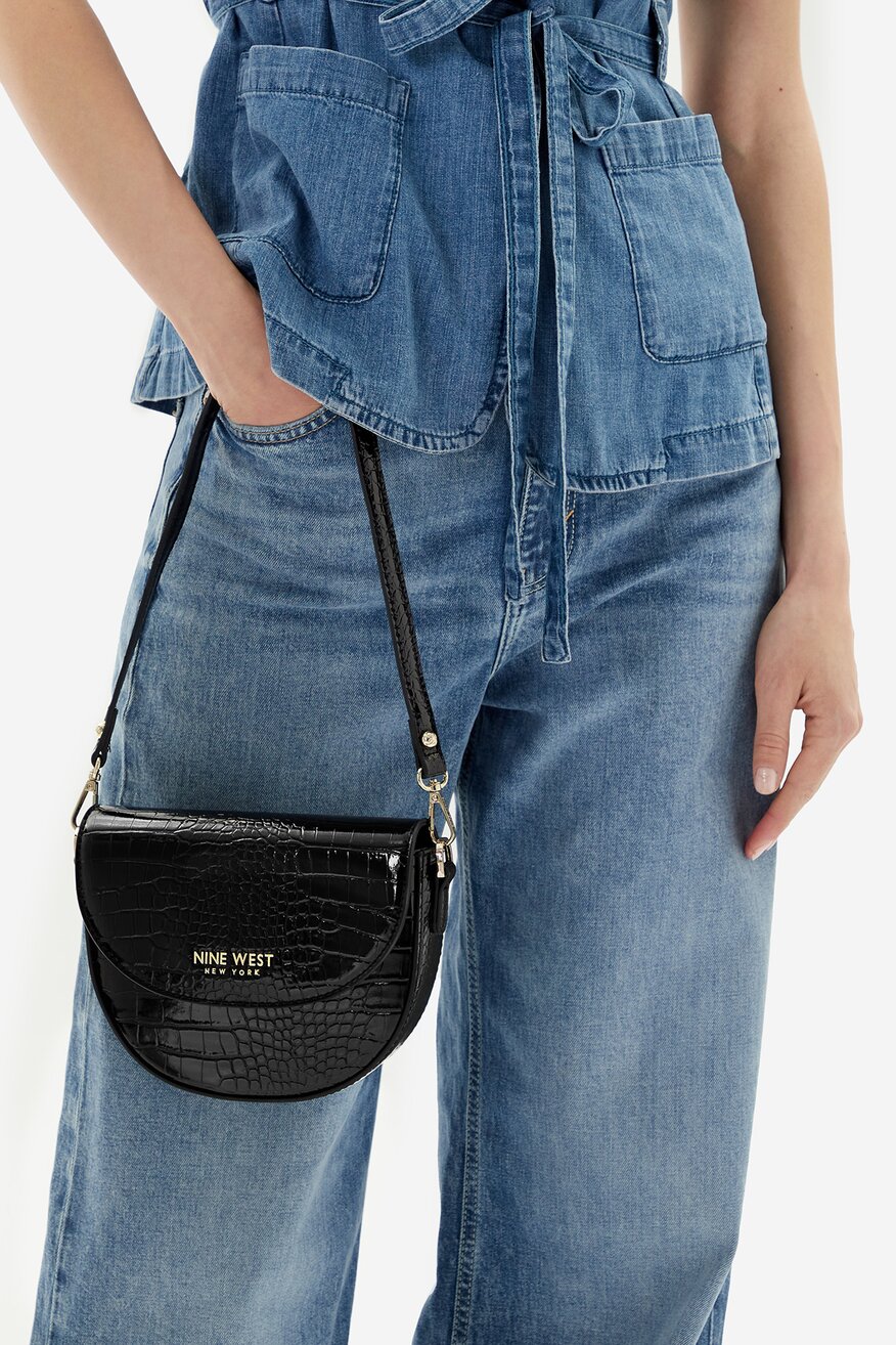 
                        Kézitáska NINE WEST CEO-ZOE-S23806 FEKETE - 5906751317334