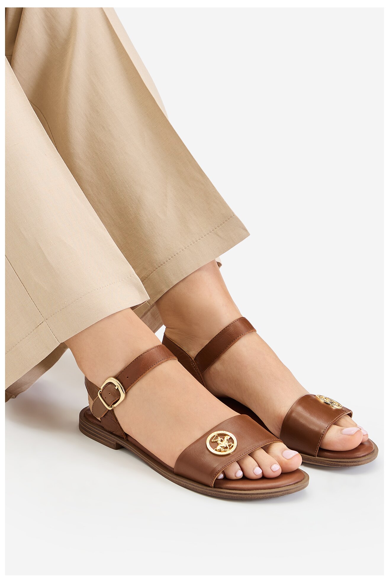 Сандалі Beverly Hills Polo Club EO-WI16-BAGA-02 ВЕРБЛЮЖИЙ