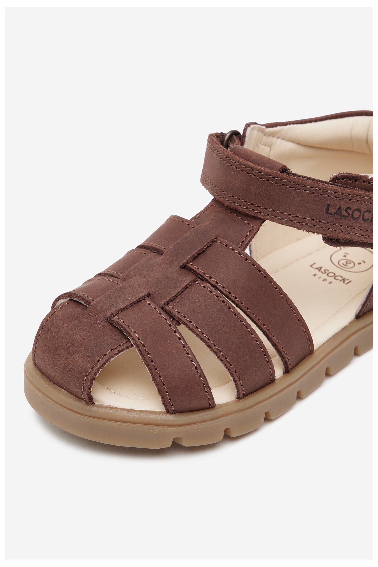 Sandały Lasocki Kids KEKKO CI12-KEKKO-01(II)CH Brązowy ciemny