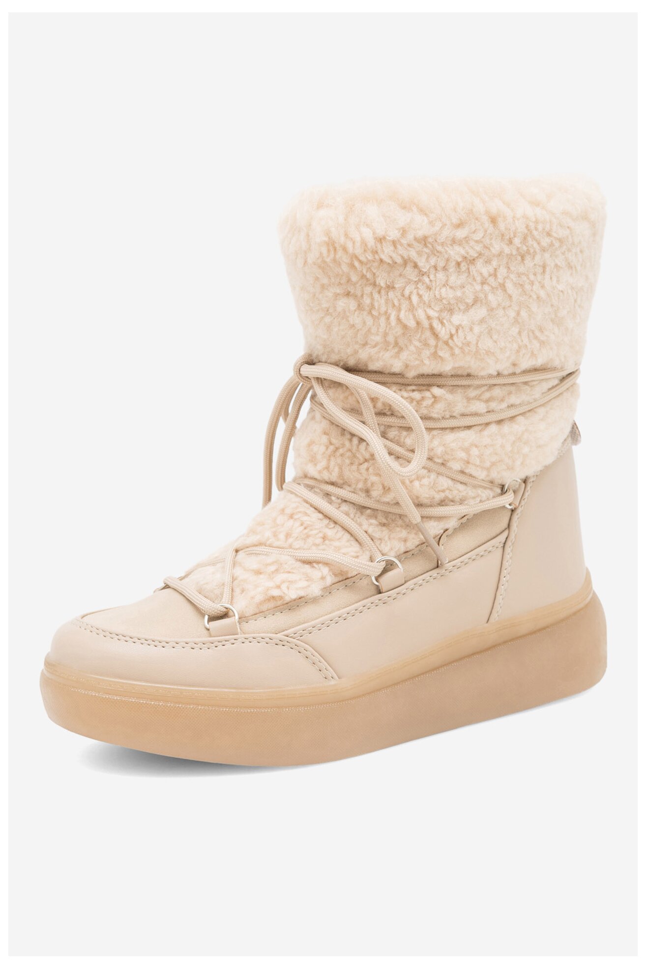 Bokacsizma DeeZee MARCELE N10399 BÉZS