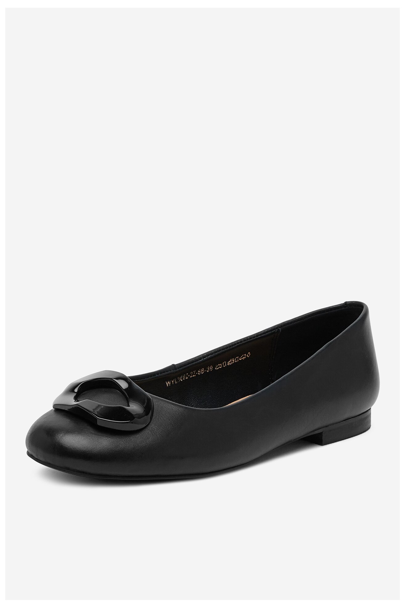 Baleriny Sergio Bardi WYL3692-2Z-SB Czarny