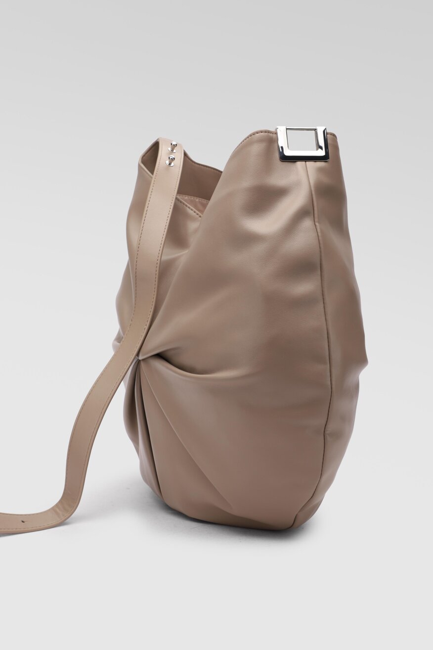 
                Gino Rossi - Torebka skórzana szara - 5903698610818