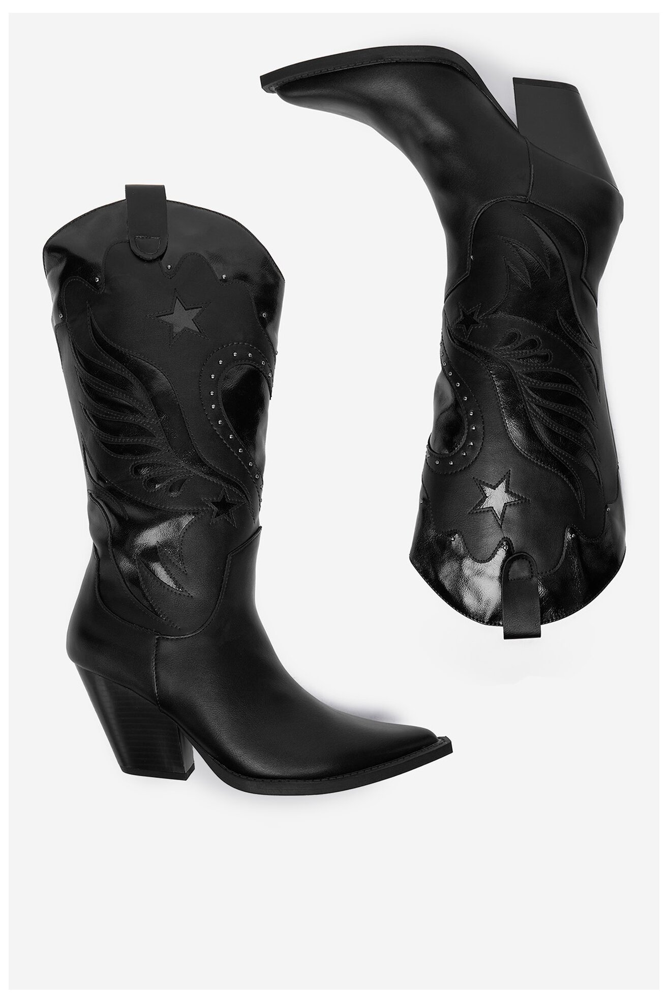 Csizma DeeZee W3LH170101 FEKETE