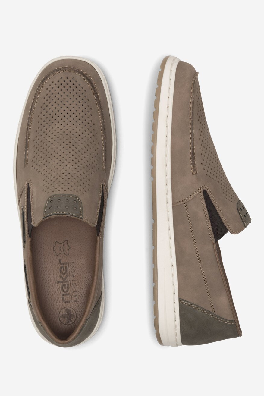 Polobotka Rieker HNĚDÁ - 2230056255064