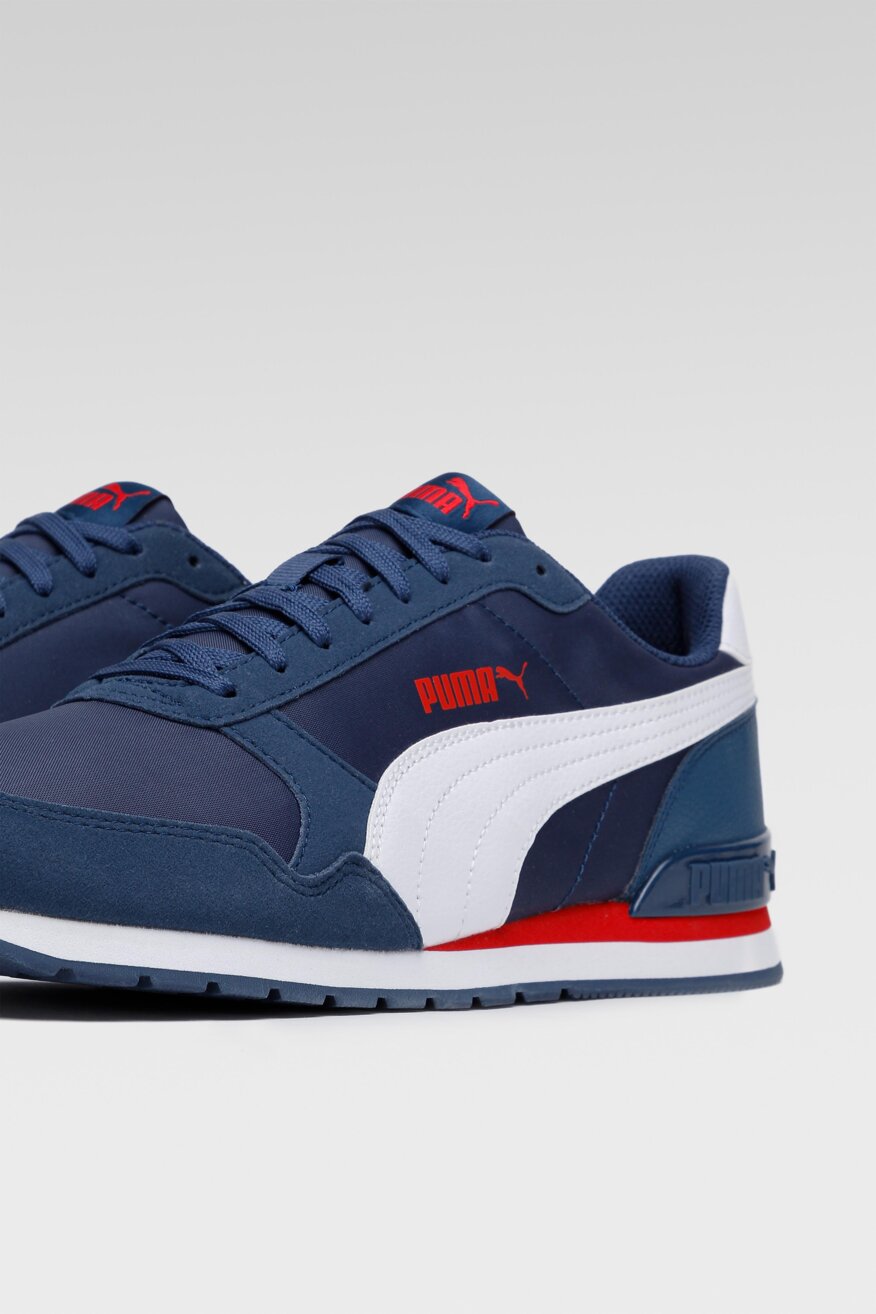 
                Puma - Obuwie sportowe niebieskie sznurowane - 5903419674990