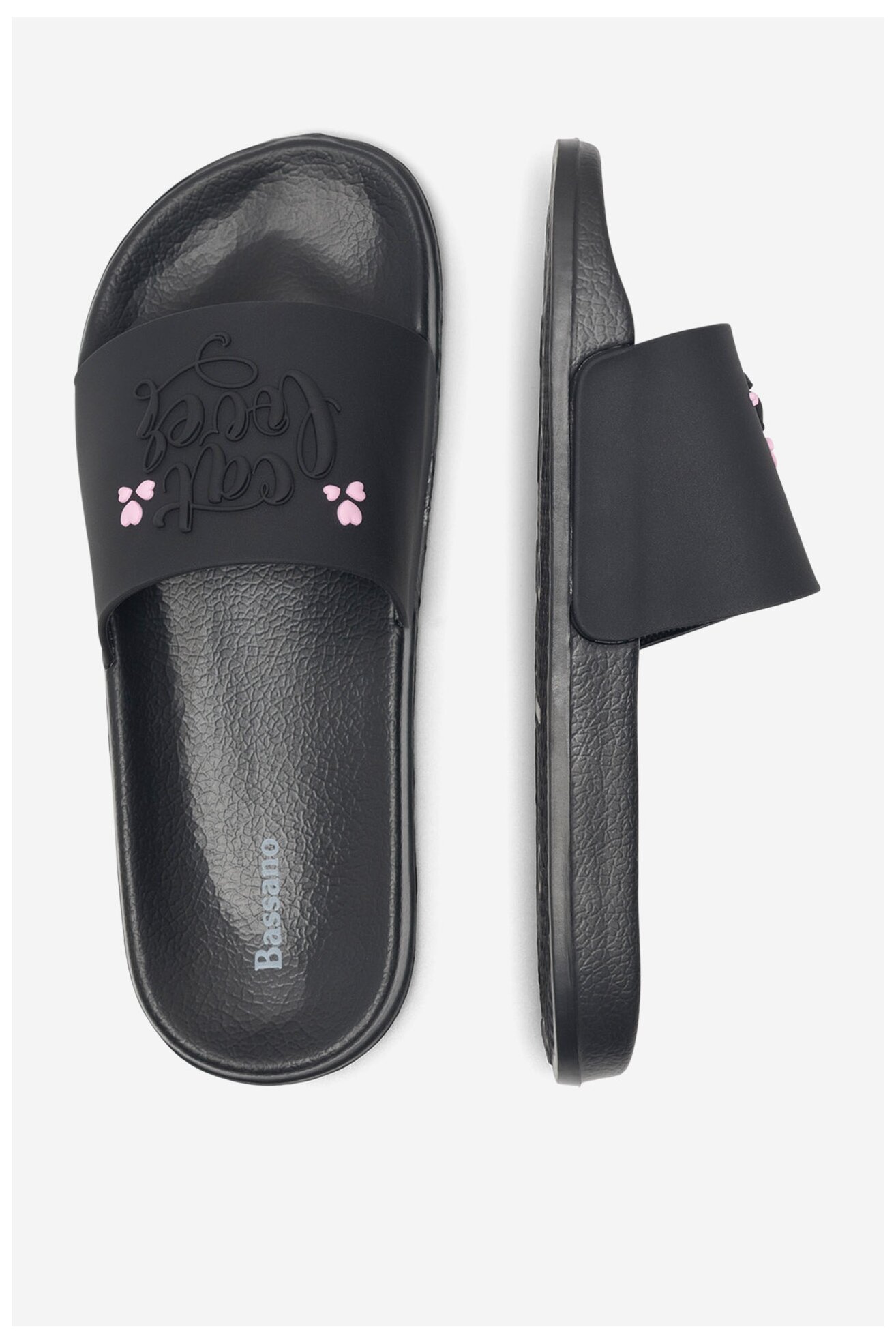 Șlapi pentru bazin Bassano P3010525 NEGRU