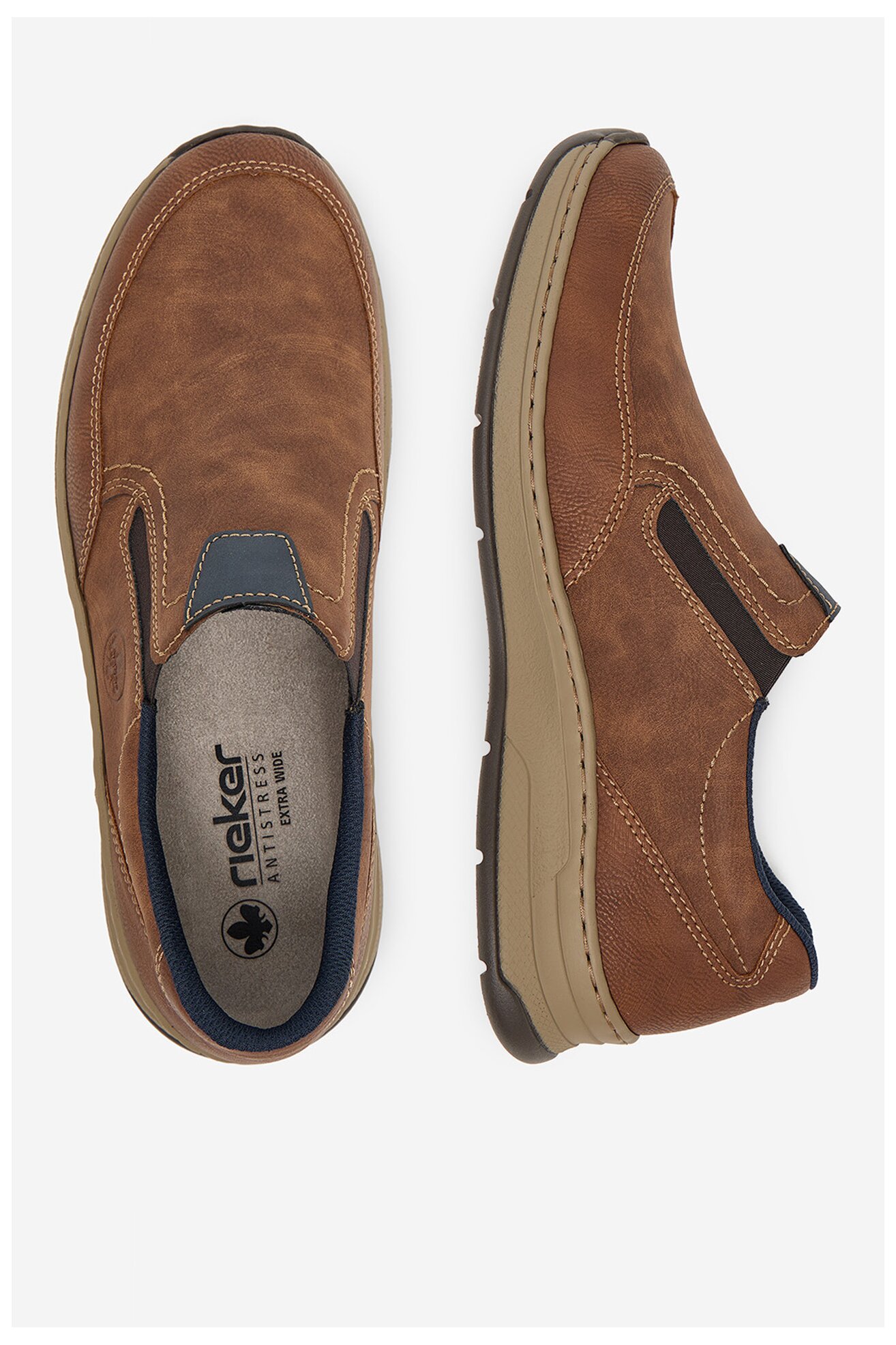 Половинки обувки Rieker 14362-24 КАФЯВ