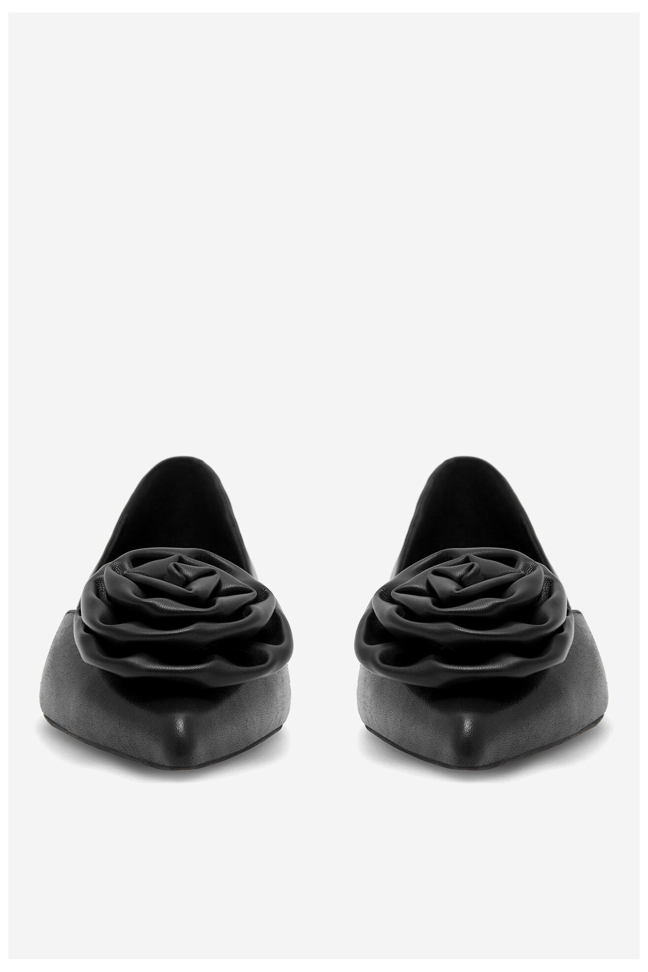 Baleriny EVA MINGE FORBES-V1521-06 Czarny