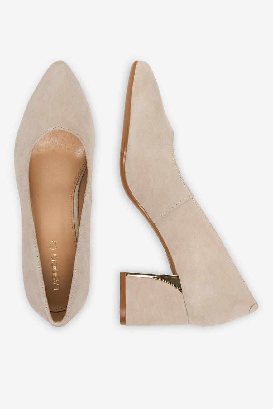 
                Lasocki - Czółenka skórzane - 5906751578728