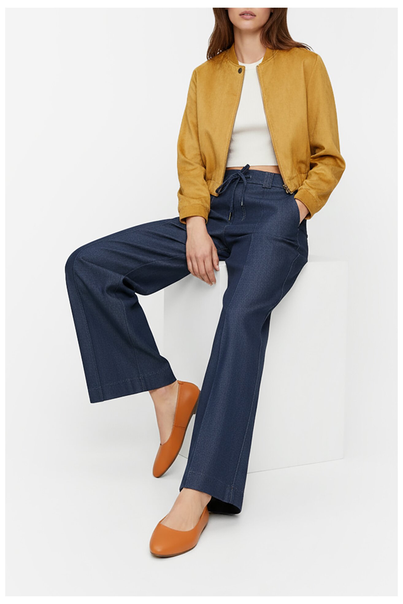 Baleriny Lasocki RST-KAJA-01 Pomarańczowy