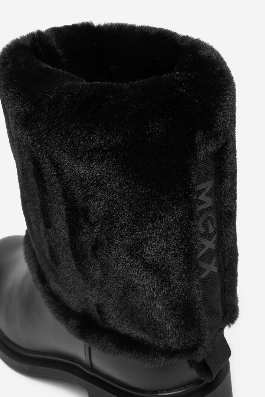 Kozačky Mexx ČERNÁ - 5906751446904