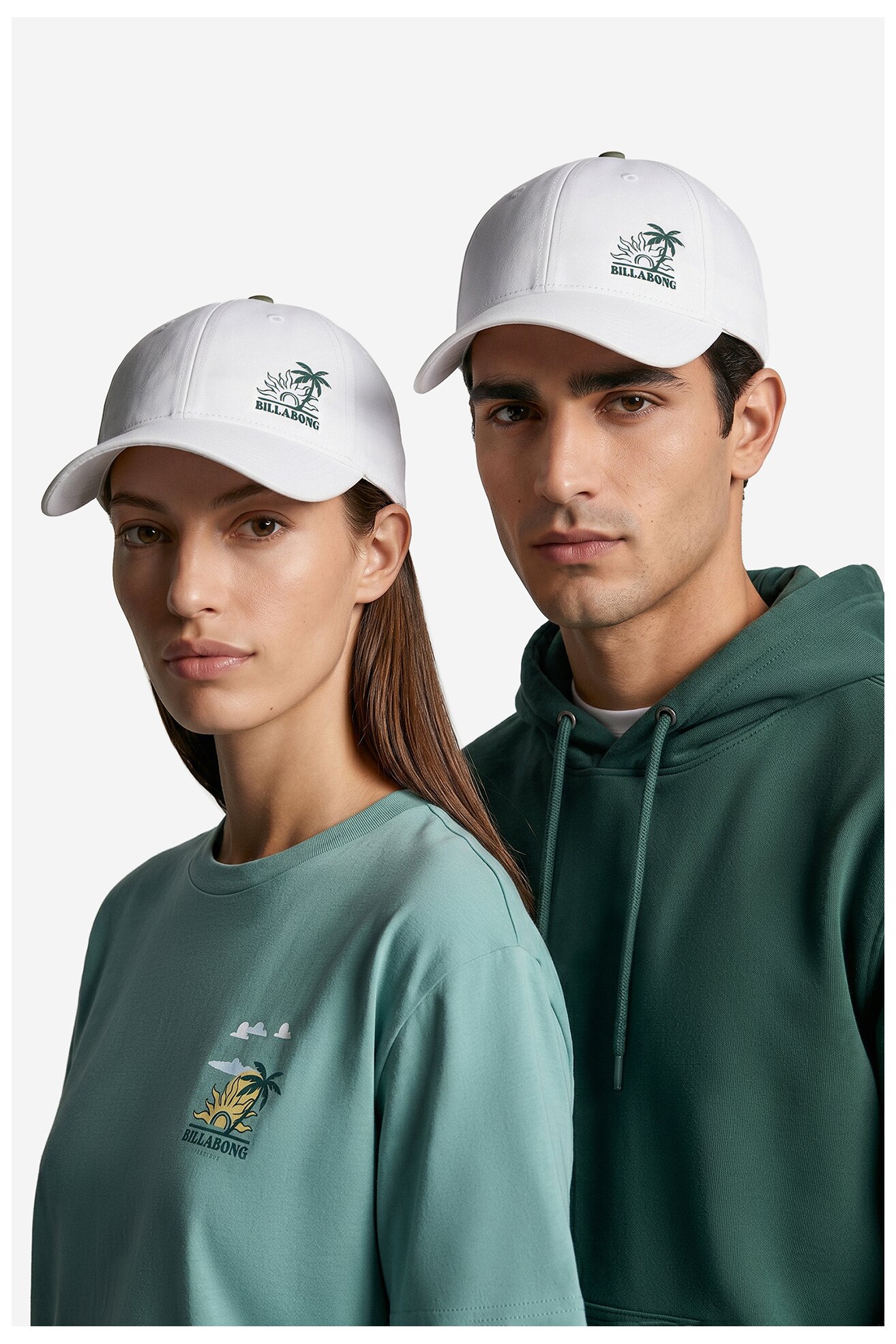 Бейсболка BILLABONG WBEO-BB-U3-002-SS26 БІЛИЙ