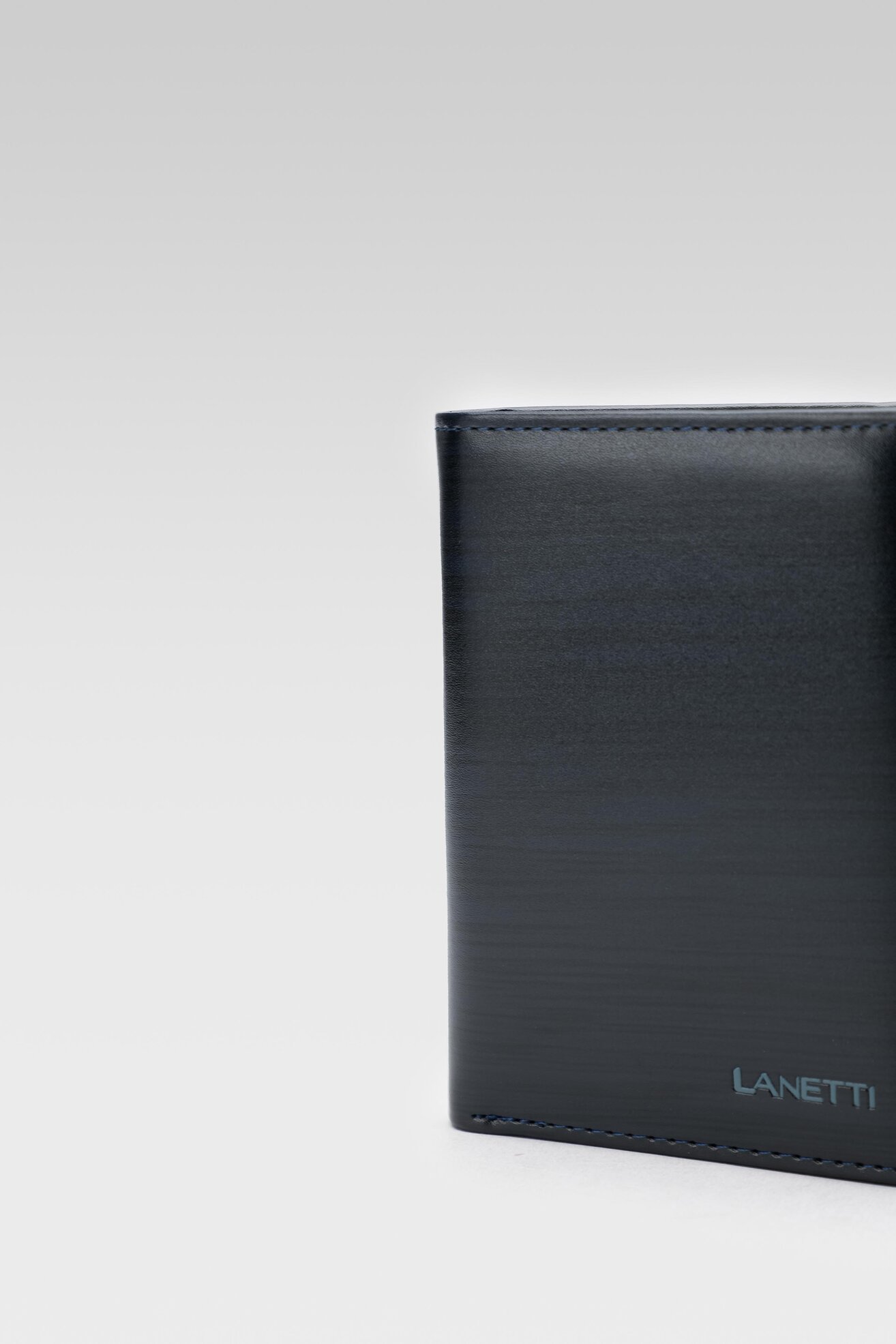 Portfel męski Lanetti 6M1-003-AW22 Granatowy