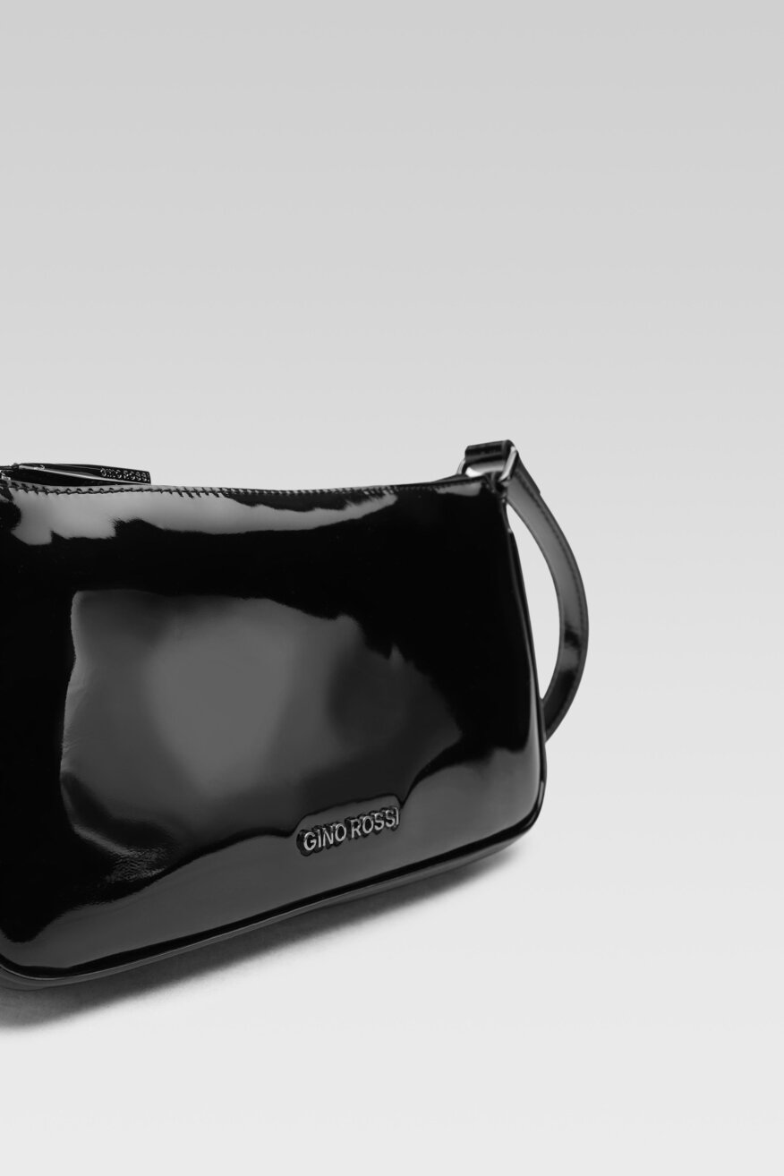 
                Gino Rossi - Torebka skórzana czarna - 5903698361314