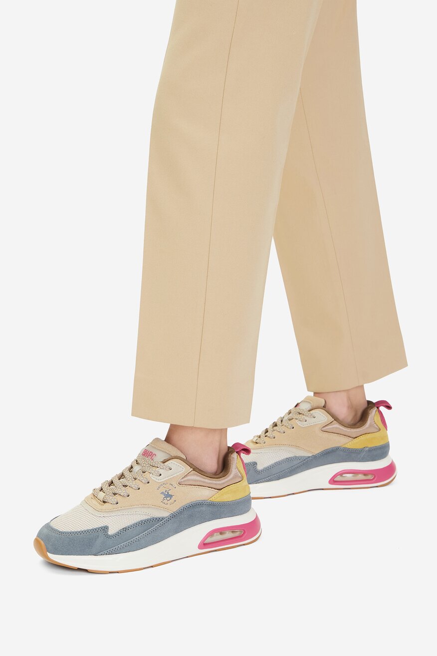 Sneakerși Beverly Hills Polo Club BEJ - 5906751407547