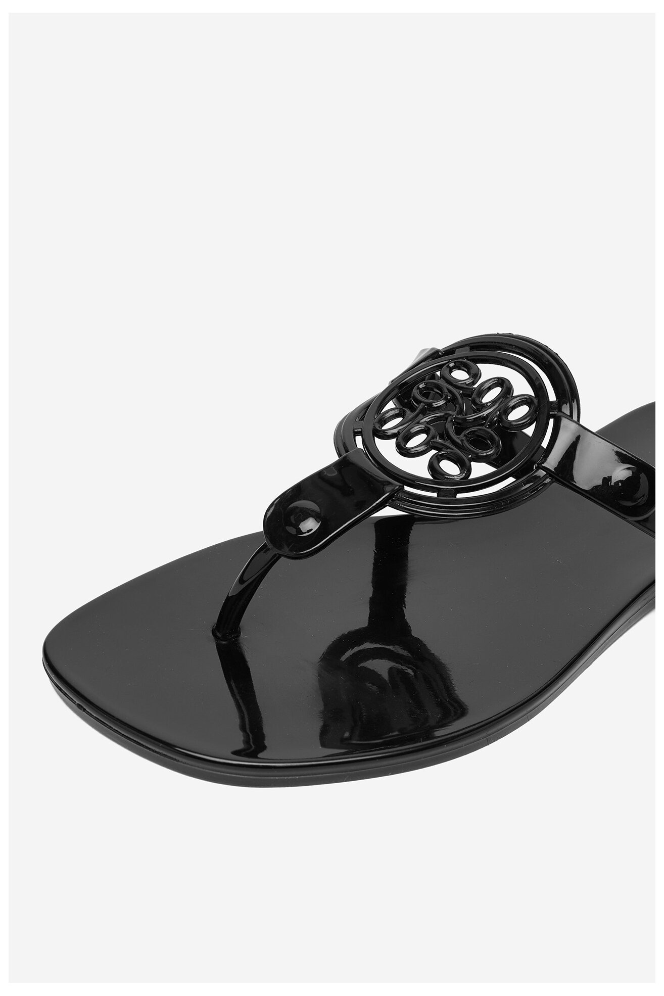 Klapki NINE WEST CEO-CT0906-1 Czarny