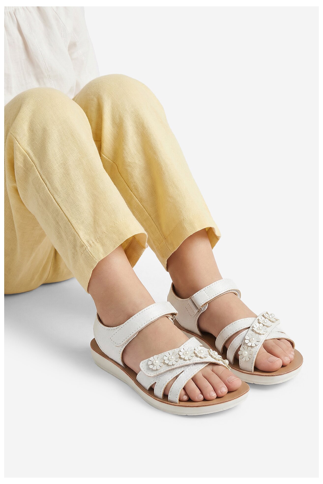 Сандалі DeeZee CEO-S3S16619 БІЛИЙ