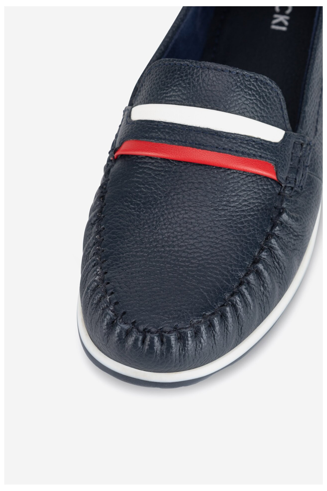 Mokasíny Lasocki WI16-FORTUNA-02 TMAVĚ MODRÁ