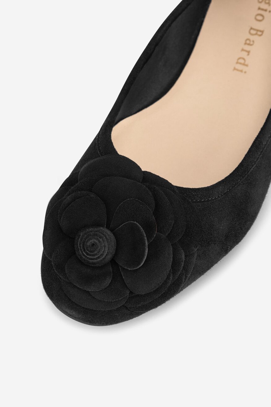 
                Sergio Bardi - Baleriny zamszowe - 5906751038062