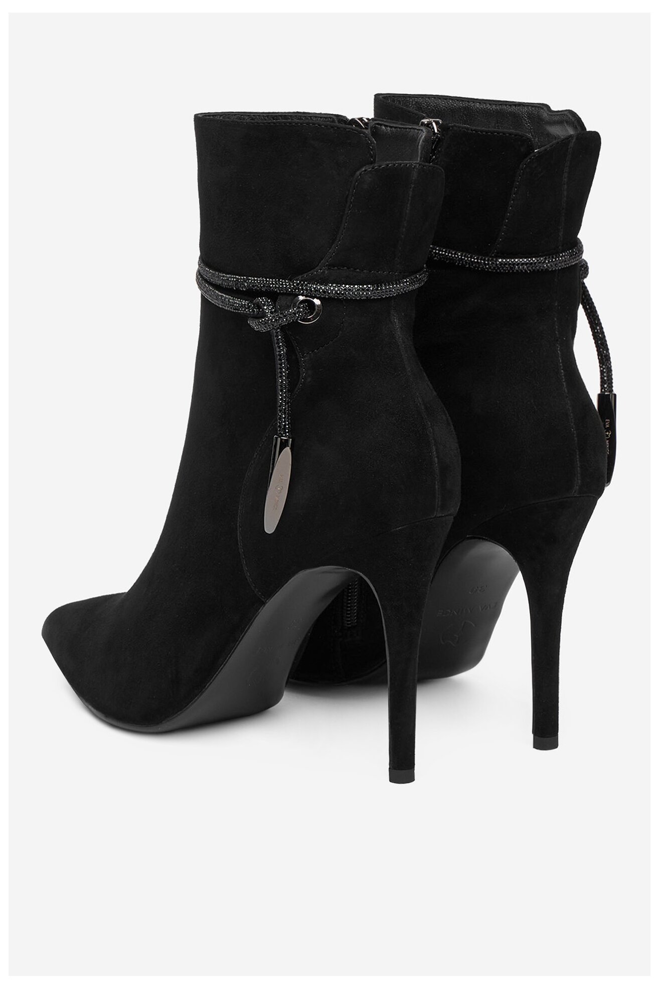 Bokacsizma EVA MINGE EO-EVA-H1092-1 FEKETE