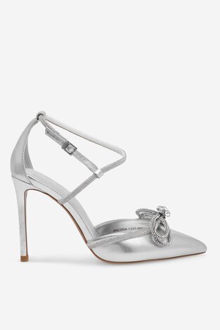 Туфлі-Човники EVA MINGE ANCONA-V325-25531 СРІБНИЙ